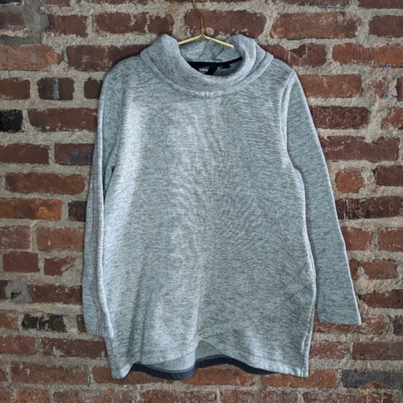 Lands' End XL Heathered Cowl Neck Oeko-Tex Standard 100 Pullover Sweater - Picture 1 of 11